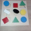 Vkladačka geometrické tvary - farebná