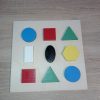 Vkladačka geometrické tvary - farebná