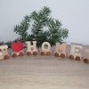 Drevený vláčik - ♥ HOME